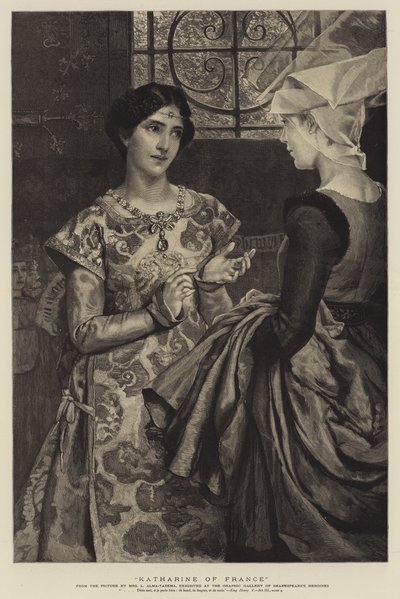Catalina de Francia de Lawrence Alma Tadema